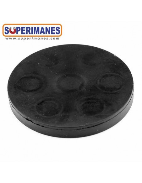 IMÁN GOMA CASQUILLO ROSCA Ø 43 MM