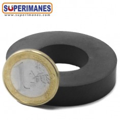 IMÁN FERRITA ARO Ø45/22mm, 8mm alto