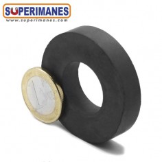 IMÁN FERRITA ARO Ø45/22mm, 8mm alto 2