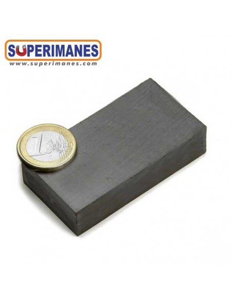 IMÁN FERRITA 75x50x15mm