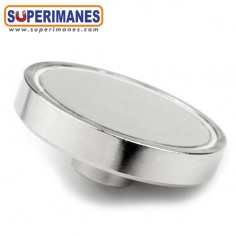 IMÁN CASQUILLO ROSCADO Ø50mm M6 2