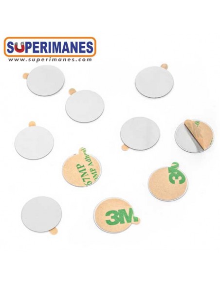 DISCOS ACERO FINO ADHESIVOS