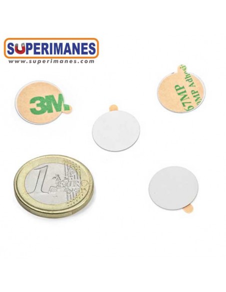 DISCOS ACERO FINO ADHESIVOS