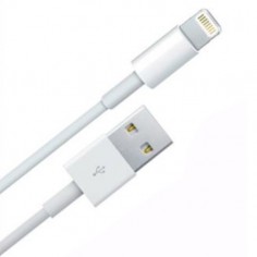 CABLE USB A LIGHTNING BLANCO, 20CM 2