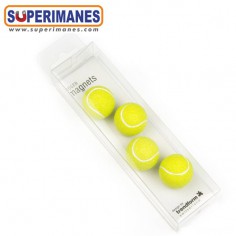 IMANES PELOTA TENIS-PADEL SET 4uds. 2