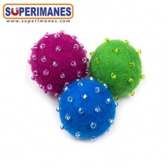 IMANES FIELTRO PERLAS SET 3uds.