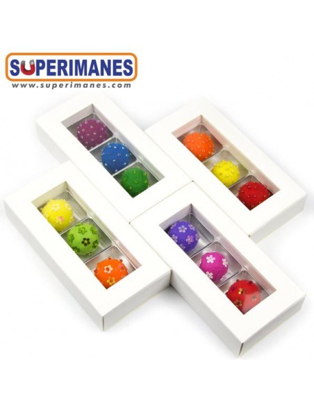 IMANES FIELTRO PERLAS SET 3uds.