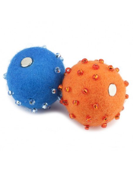 IMANES FIELTRO PERLAS SET 3uds.