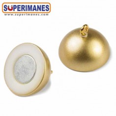 CIERRE MAGNÉTICO BISUTERÍA REDONDO 15mm 2