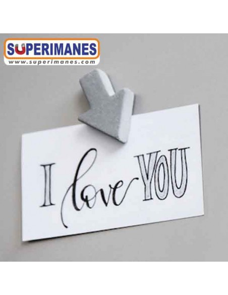 IMANES FLECHAS HORMIGÓN SET 4uds.