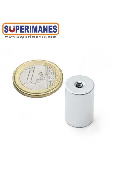 BASE NEODIMIO CILÍNDRICA 13x20mm M4 (BMCR-13)
