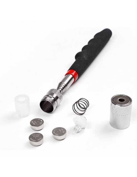 RECOGEDOR EXTENSIBLE CON LUZ MAGNÉTICO 
