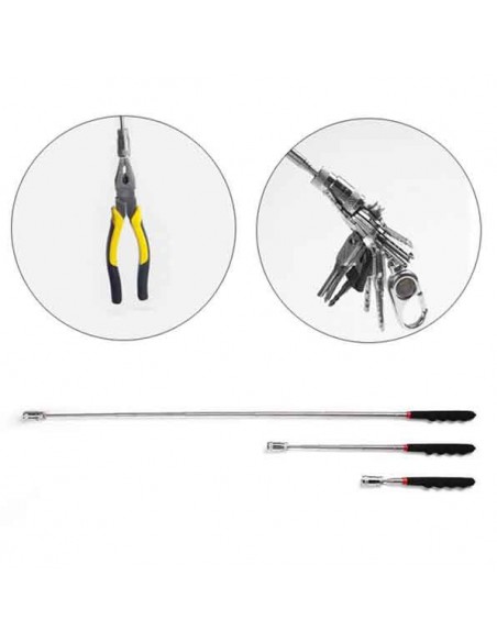 RECOGEDOR EXTENSIBLE CON LUZ MAGNÉTICO 
