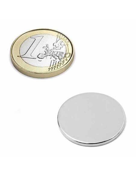 IMÁN NEODIMIO 25x2mm