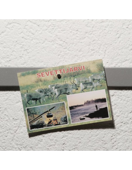 LISTÓN MAGNÉTICO GRIS ACERO