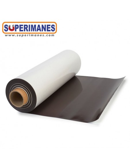 IMÁN PVC BLANCO BOBINA 61cm. 0.6mm