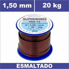 HILO COBRE Ø 1.50 MM 20KG ESMALTADO