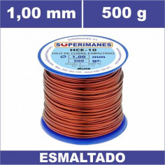 HILO COBRE Ø 1.00 MM 500G ESMALTADO