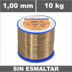 HILO COBRE Ø 1.00 MM 10KG SIN ESMALTAR