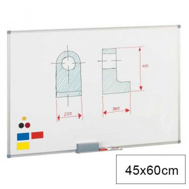 PIZARRAS BLANCAS MAGNÉTICAS 60x45