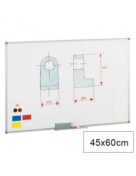 PIZARRAS BLANCAS MAGNÉTICAS 60x45