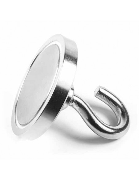 Imán en recipiente con gancho 75mm IRG-75