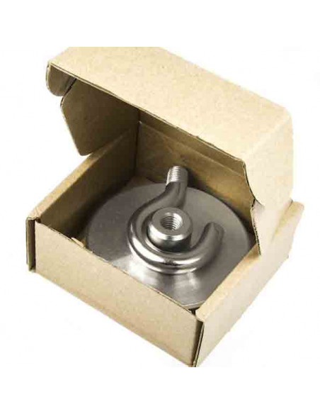 Imán en recipiente con gancho 75mm IRG-75