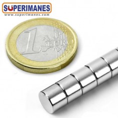 IMÁN NEODIMIO 8x6mm N52 2