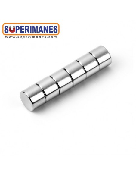 IMÁN NEODIMIO 8x6mm N52