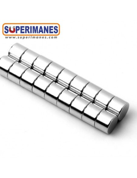 IMÁN NEODIMIO 8x6mm N52