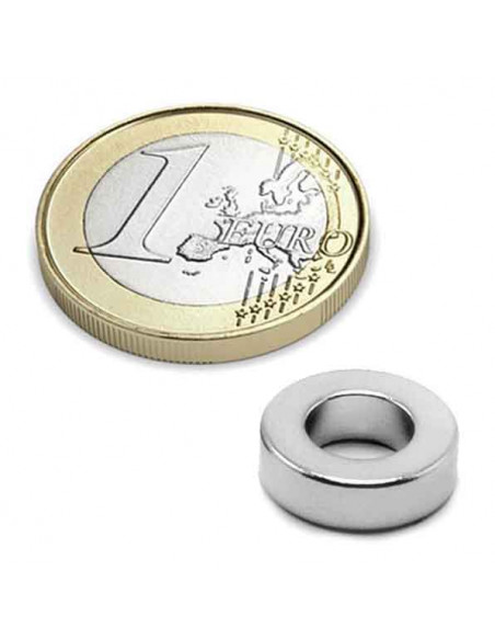 Aro neodimio 13/7mm, 4mm alto, A-13-07-04