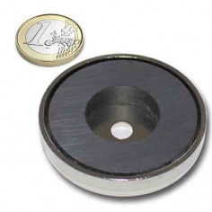 Base magnética ferrita taladro cilindrico IRT-FE-63