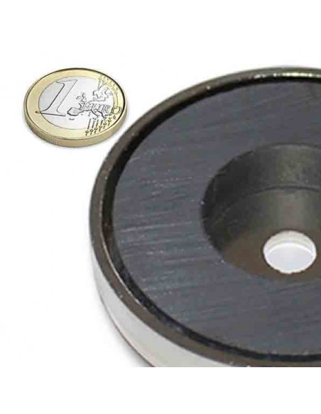 Base magnética ferrita taladro cilindrico IRT-FE-100
