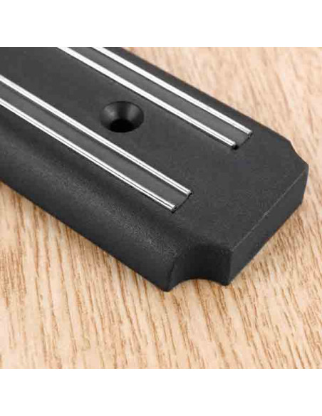 SOPORTE CUCHILLOS NEGRO, 55 CM