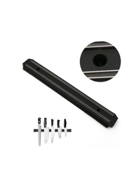 SOPORTE CUCHILLOS NEGRO, 55 CM