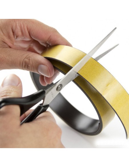 IMÁN CINTA ADHESIVA 40 MM, 1.5MM GROSOR