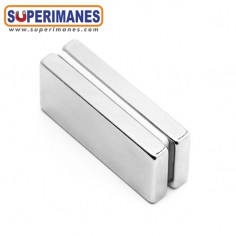 IMÁN NEODIMIO BLOQUE 40x18x5 mm ZINC 2