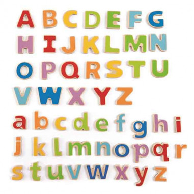 LETRAS MAGNÉTICAS MADERA