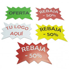 ESTRELLAS MAGNÉTICAS 130x100 mm PERSONALIZADAS