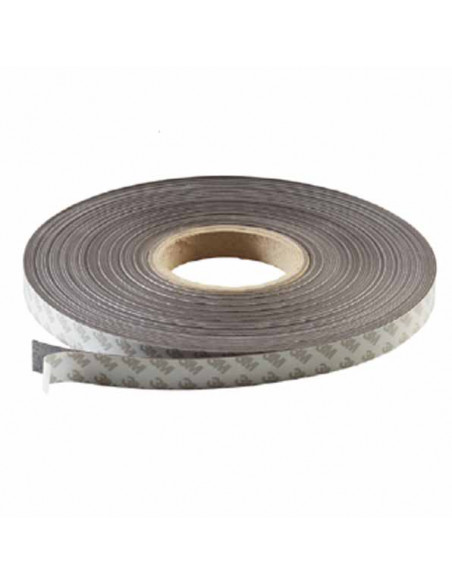 CINTA MAGNÉTICA ADHESIVA 12,5 mm GROSOR 1,5 mm
