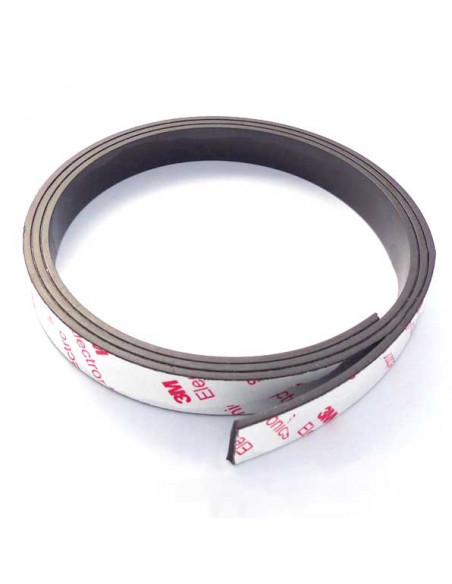 CINTA MAGNÉTICA ADHESIVA 19 mm GROSOR 1,5 mm