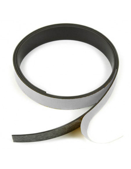 CINTA MAGNÉTICA ADHESIVA 20 mm GROSOR 1,5 mm
