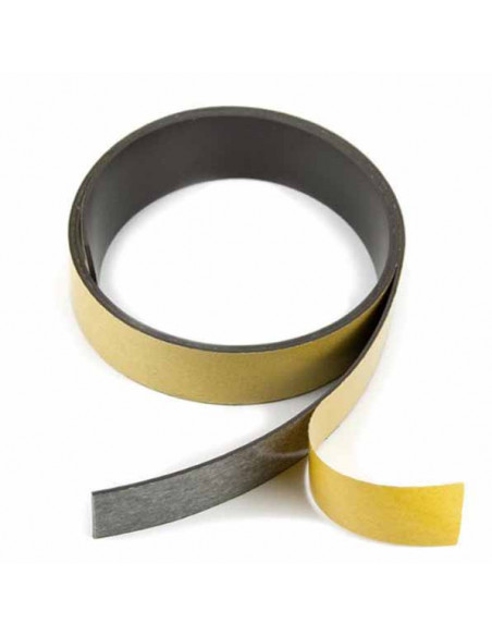 CINTA MAGNÉTICA ADHESIVA 30 mm GROSOR 1,5 mm