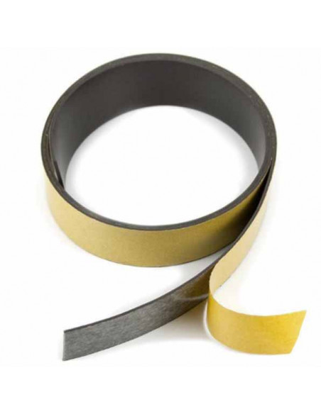 CINTA MAGNÉTICA ADHESIVA 40 mm GROSOR 1,5 mm