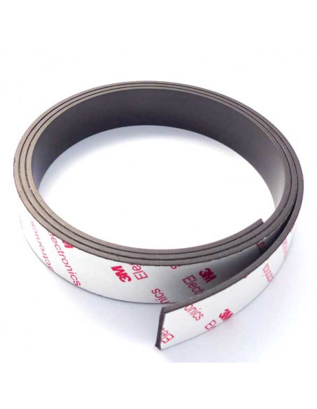 CINTA MAGNÉTICA ADHESIVA 25 mm GROSOR 1,5 mm