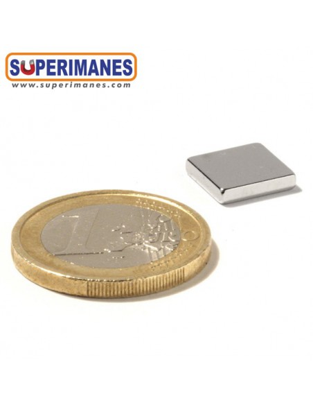 IMÁN NEODIMIO 10x10x2mm