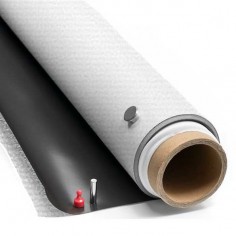 Imán flexible adhesivo en bobina de ancho 61 cm, 1mm grosor