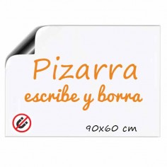 PIZARRA BLANCA IMANTADA FLEXIBLE 90x60 cm