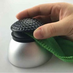 SISTEMA ANTIHURTO REDONDO GOLF NEGRO 2