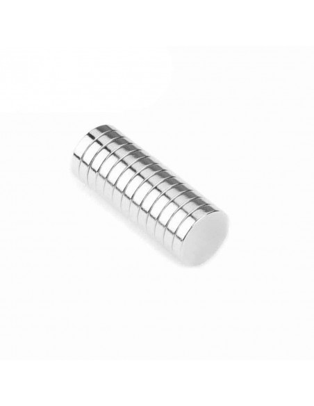 IMÁN NEODIMIO DISCO Ø 10x2 mm N45